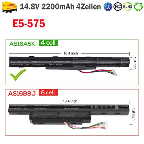 Akku für acer aspire 575 - akku,