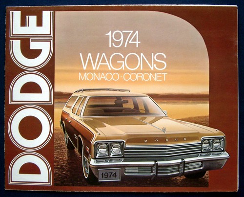 Prospekt brochure 1974 - , dodge