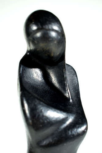 Stahl skulptur maternité - stahl,