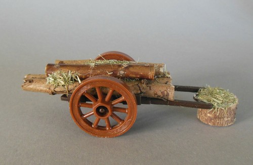 Karren wagen mit holz langholz - mit,