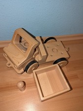 Nic Creamobil Grundmodell Kurz mit Stapelkiste Figur Holz