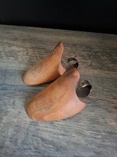 2 alte Schuhspanner DDR – Schuhleisten –Salamander Holz Vintage(K14)