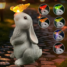 Solar Gartenfigur Hase