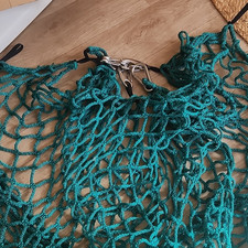 Grünes Heunetz mit 4