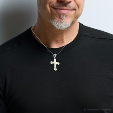 Herren Weiß Blau Gelb Diamant