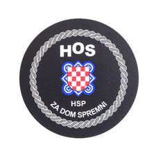 CROATIA HRVATSKA - Sticker HOS