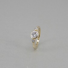 Ring 585/14k Gelbgold, 3