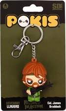 Chuck Norris Missing Action Keychain Schlüsselanhänger 6 cm Pokis Figur SD Toys