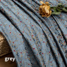 Blumenmuster Brokat Damast