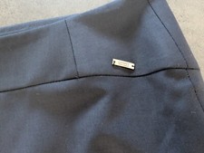 Cinque Damen Rock Blau knielang Gr. 40 Kostüm Schurwolle ungetragen