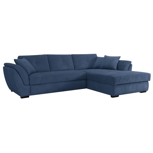 Ecksofa dunkelblau - -,