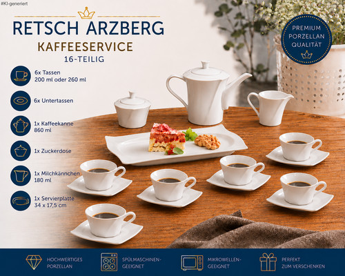 Retsch arzberg kaffeeservice - retsch,