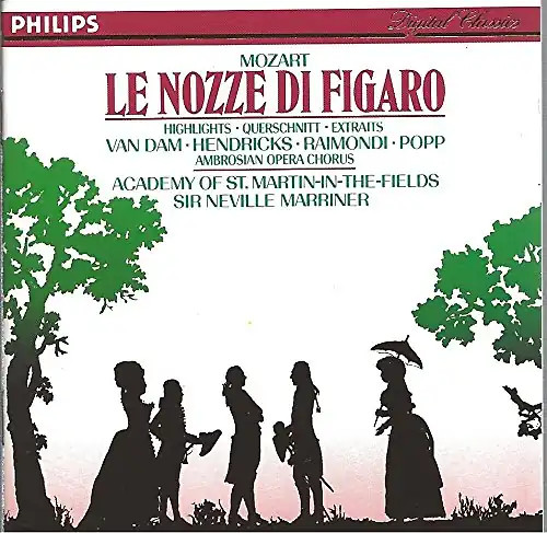 Popp mozart le nozze di - -,