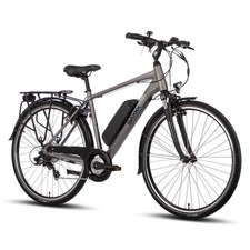 SAXXX E Fahrrad Herren 28 zoll/V-Brake/7- Gang Kettenschaltung/Hinterradmotor
