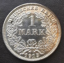 Deutsches Kaiserreich 1 Mark 1874 - 1915 versch. Jahrgänge und Prägestätten