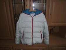 DAMEN DAUNENJACKE CREME MIT KAPUZE MALVIN HAMBURG GERMENY GR. 38