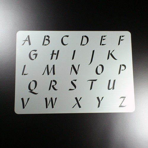 Schablone alphabet - schablone,