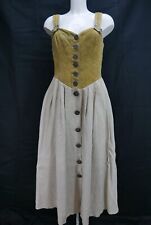 Landhauskleid schweres Leinen