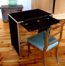 * USM Haller Computertisch PC Schreibtisch Homeoffice Schwarz * Tastaturauszug *