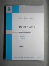 Hemmer Skripte Baurecht Bayern
