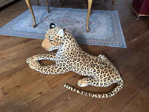 Großer leopard plüsch 90cm - plüsch,