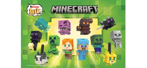 Minecraft 2026 kinder joy - minecraft,