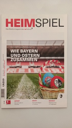 Stadionheft sc freiburg - sc,