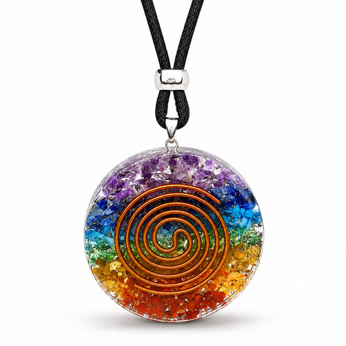 Orgonit chakra anhänger - orgonit,