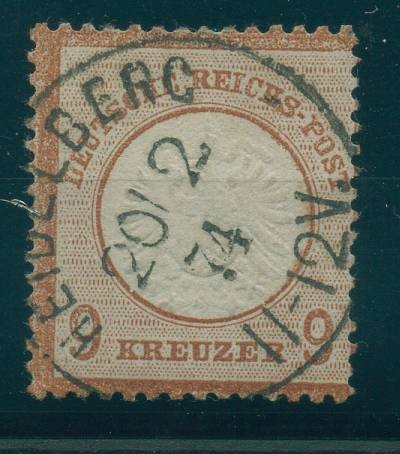 Deutsches reich 1872 27a - deutsches, nr