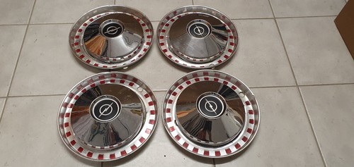 Opel oldtimer chrom - 4x,