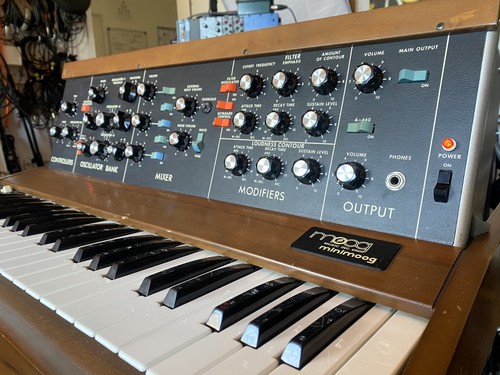 Moog minimoog model vintage - , d