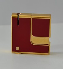 Seltene Rowenta Gasfeuerzeug – roter Lack, 1970er/1980er Jahre