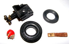 Autorennbahn Carrera 1:24 1:32 Ersatzteil Slot Racing Schleifer Reifen Kopf