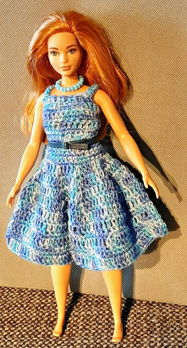 Barbie curvy sommer kleid - barbie,