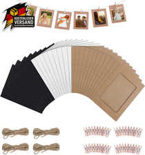 Karton Bilderrahmen Set mit