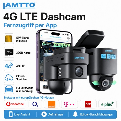 Lte 1080p dashcam - lte,