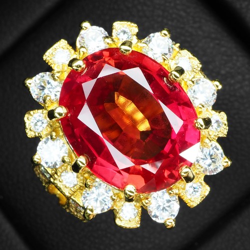 Rosa padparadscha saphir - rosa,