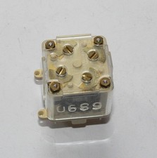 DDR Folien-Drehkondensator CJ 392 mit 4 Trimmern AM/FM, Taschenradio Made in GDR