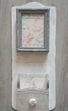 Vintage Schlüsselkasten Stiftehalter Zettelbox 