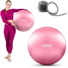 NEO-SPORT Gymnastikball Sitzball Fitness Fitnessball Bürostuhl Ball mit Pumpe