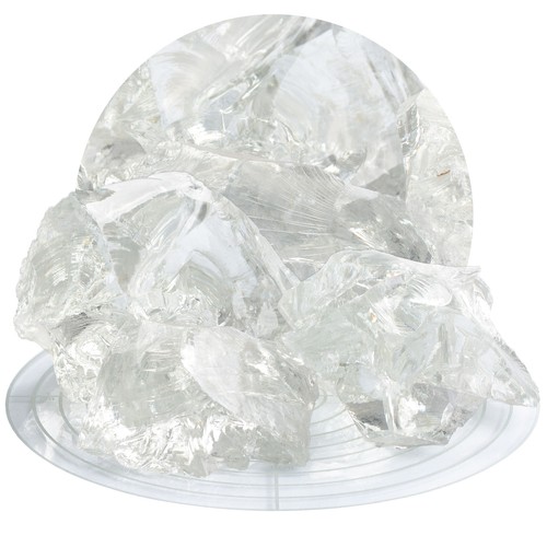 Glasbrocken 120 weiss - mm,