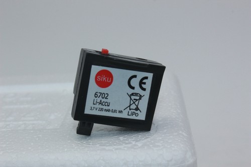 Siku 6702 akku - akku, ersatz