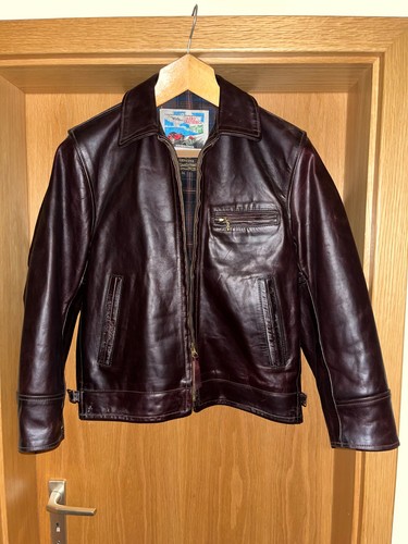 Aero leather jacket - leather,