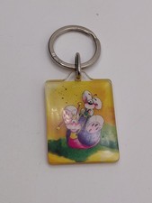 Nici Diddl Maus Schlüsselanhänger Maus auf Schnecke Gelb Orange