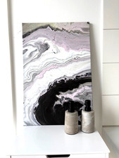Acrylbild gemälde wandbild - acrylbild,