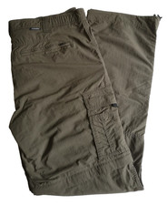 Herren Wander Hose ZIP OFF  2 in 1 Hose +Bermuda SCHÖFFEL Gr 52 khaki grün