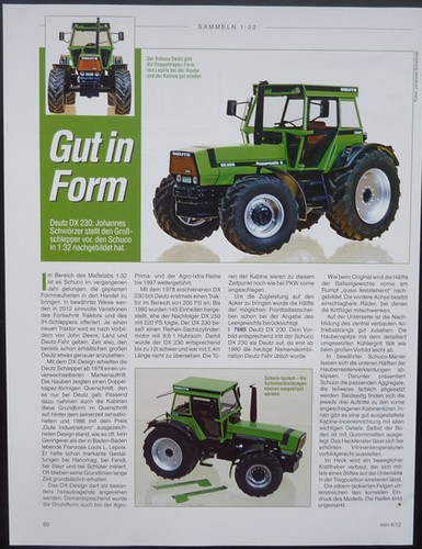 Deutz 230 trecker 1 - deutz, dx