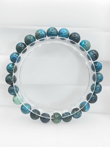 Chrysokoll natur armband - 23, cm