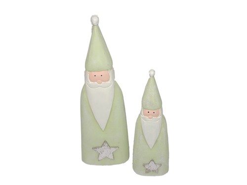 Weihnachtsmann aus holz mit - aus,
