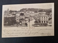 AK Gruss aus Miesbach 1898 gelaufen (B108)